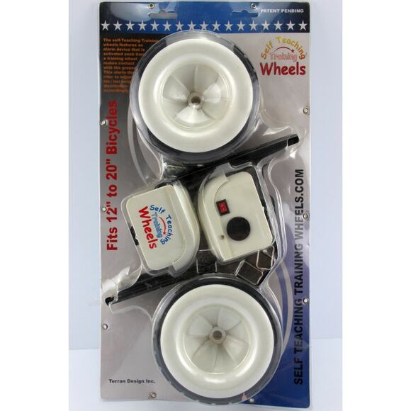 Self Teaching Training Wheels for 12" inch to 20" inch Bicycles • Discontinued - Picture 1 of 6